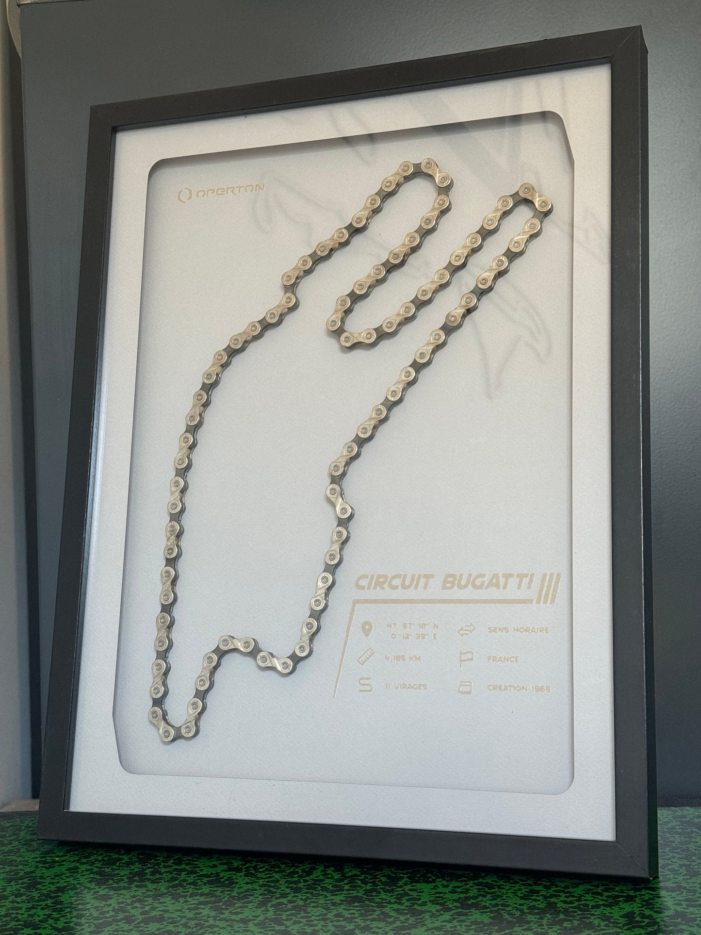 Tableau circuit Bugatti